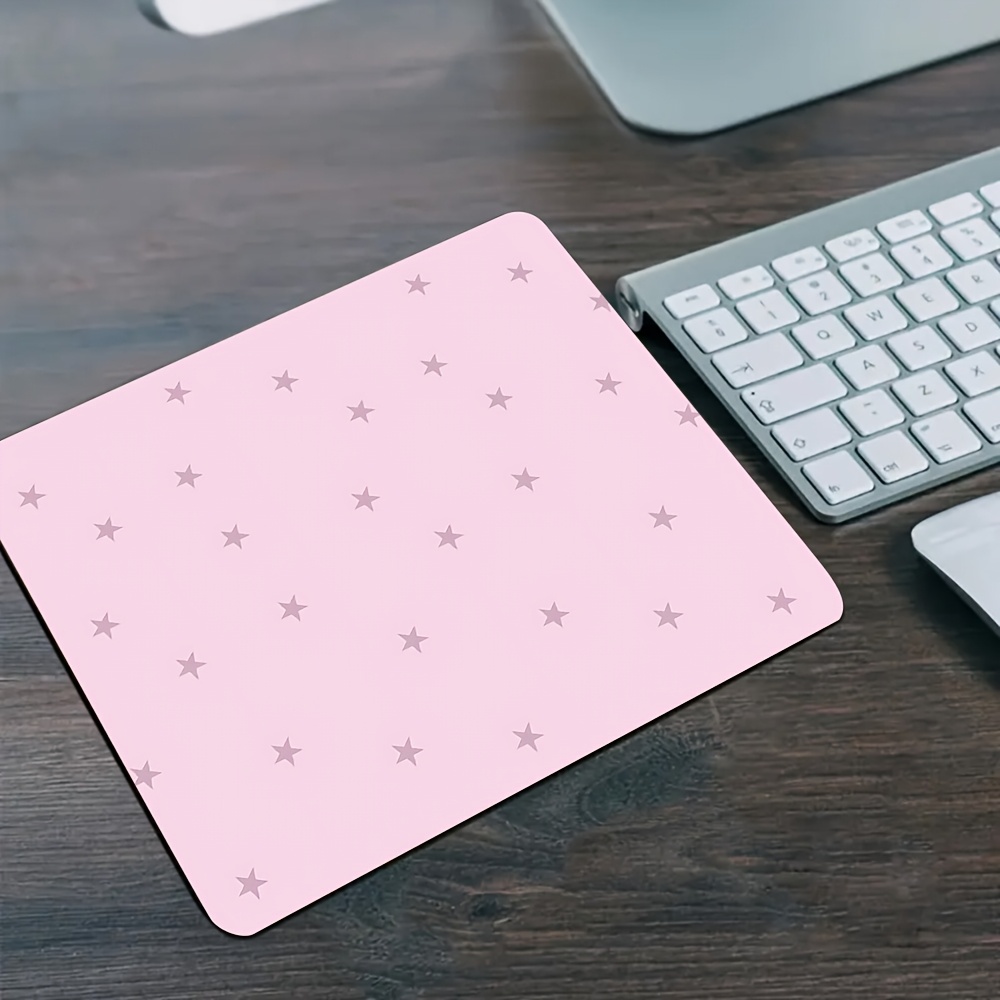 Laptop Accessories Pink - 핑크 스타 마우스 패드 노트북 사무실
