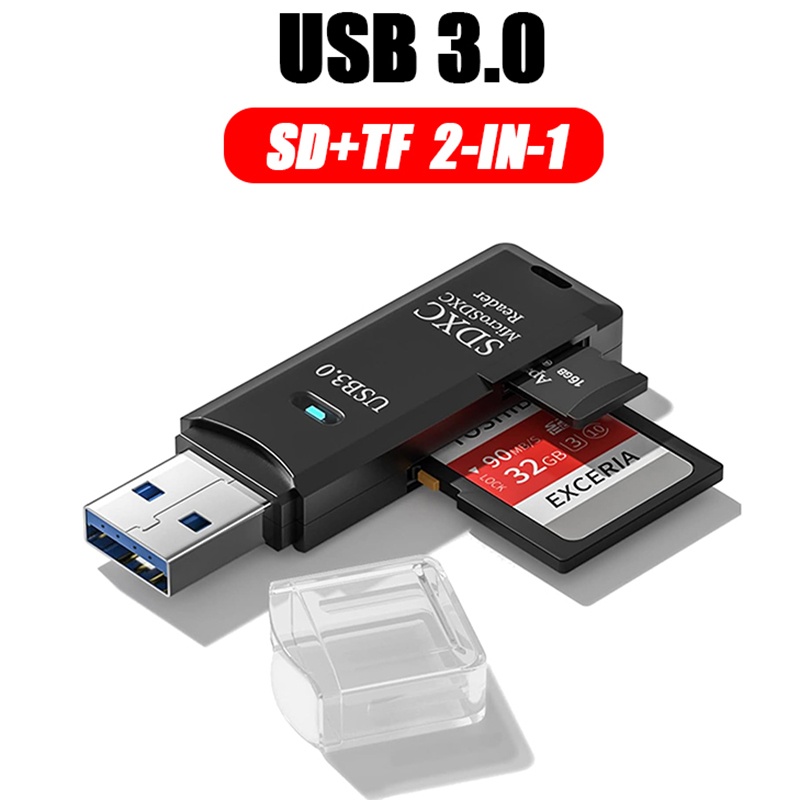 Laptop Accessories For Programmers - 2 in 1 USB 3.0 카드