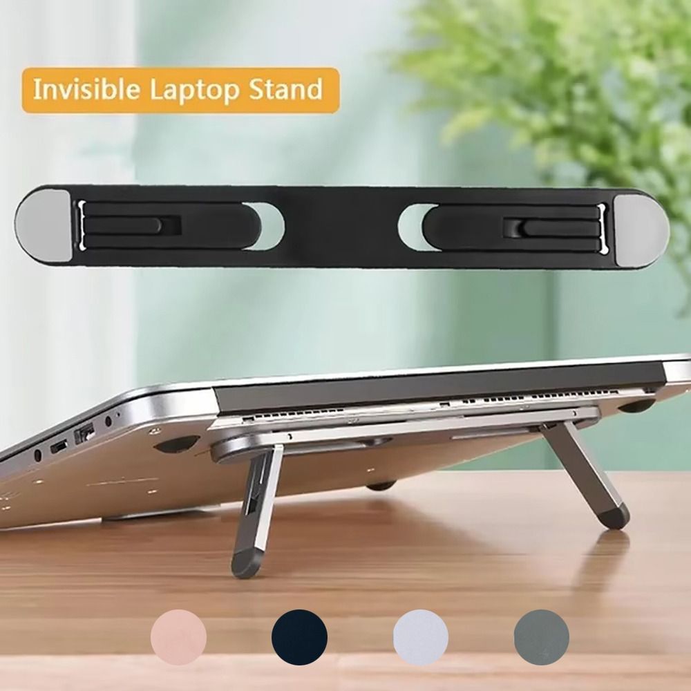 Laptop Stand Riser - 새로운 투명 노트북 거치대, 접이식 범용