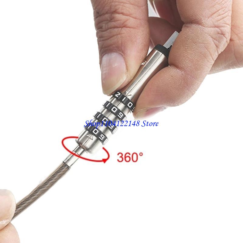 Laptop Lock Cable - P9FA 열쇠가 없는 사무실 보호 범용