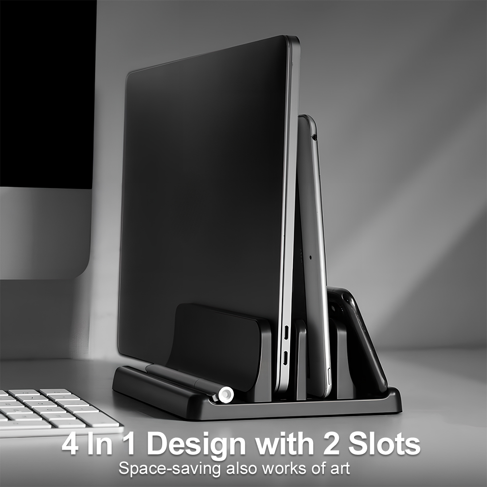 Laptop Stand Riser - 4in1 노트북 스탠드 수직 조절 가능