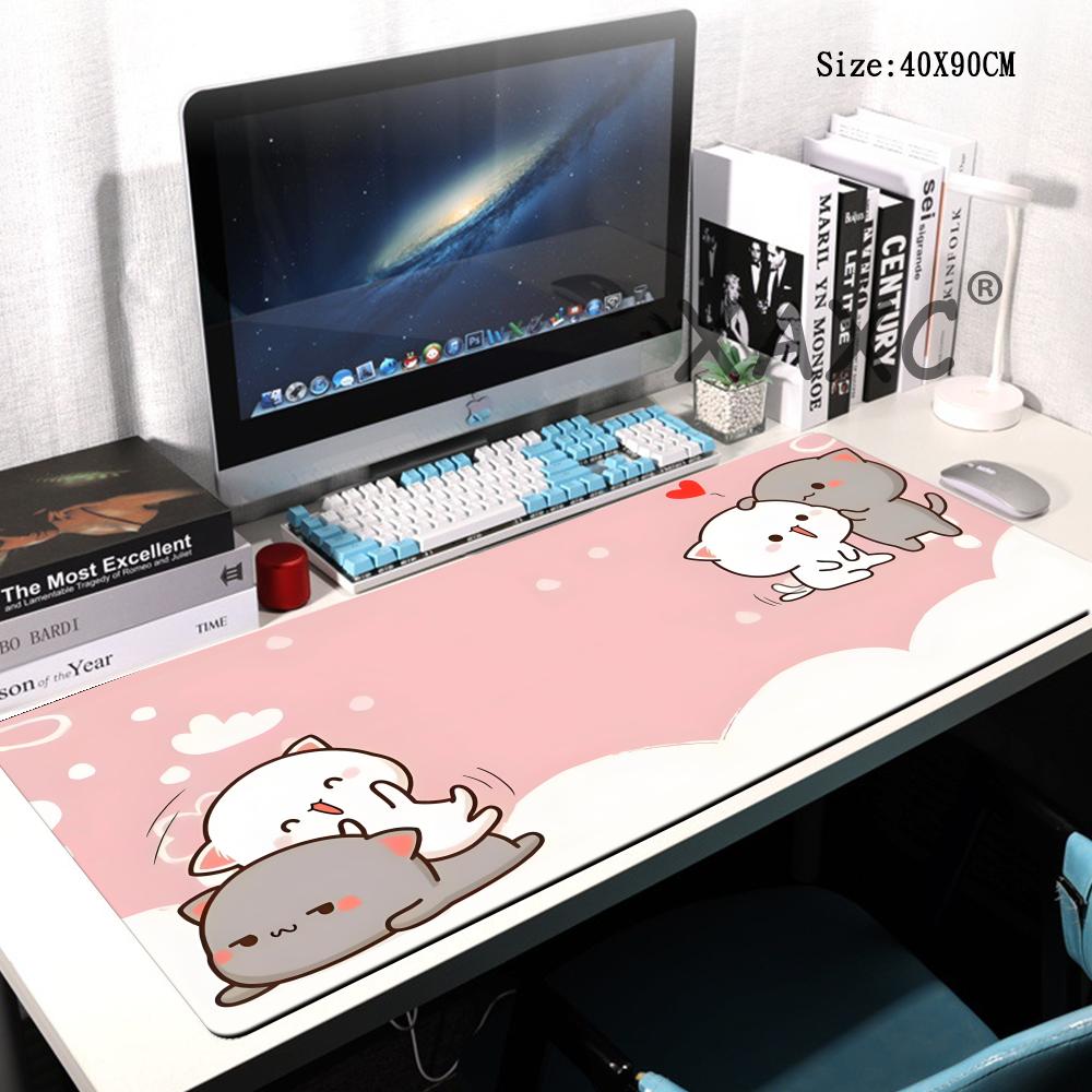 Laptop Accessories Pink - XXL 카와이 게이밍 마우스 패드 900x400x3MM