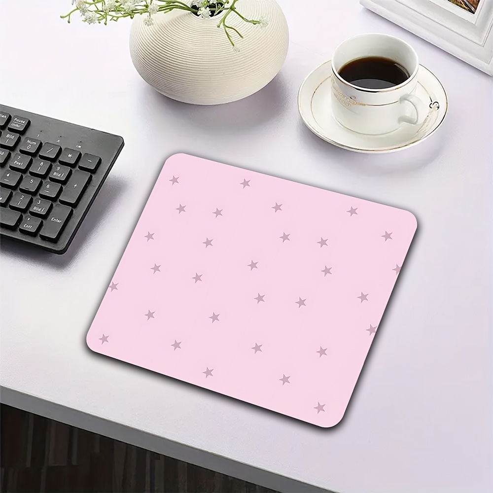 핑크 스타 마우스 패드 노트북 사무실 가정용 미끄럼 방 - Laptop Accessories Pink 리뷰 및 가격