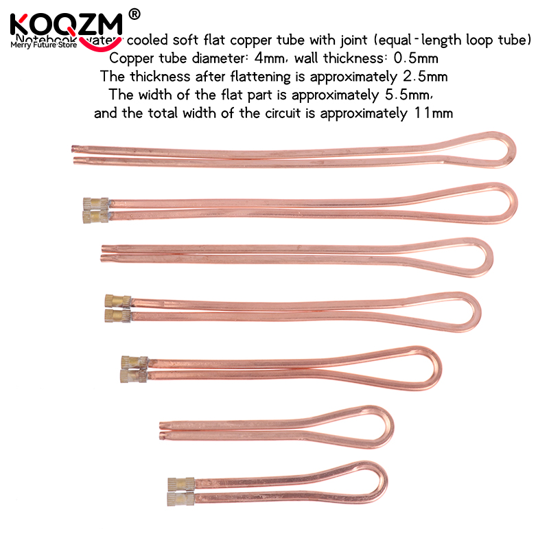 노트북 수냉 액세서리 4*3 구리 플랫 루프 튜브 부드 - Laptop Accessories Youtube 리뷰 및 가격