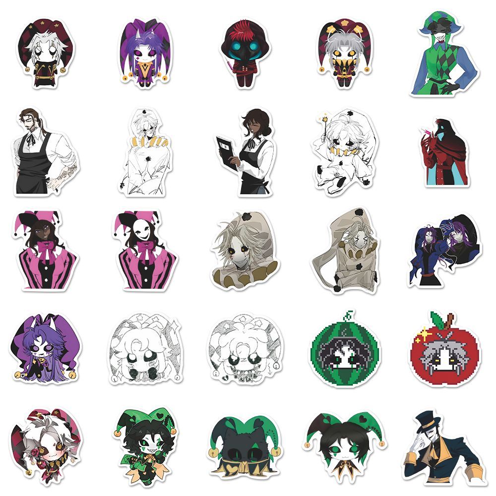 73PCS 프리크 서커스 피에로 애니메이션 스티커 만화 - Laptop Accessories All 리뷰 및 가격