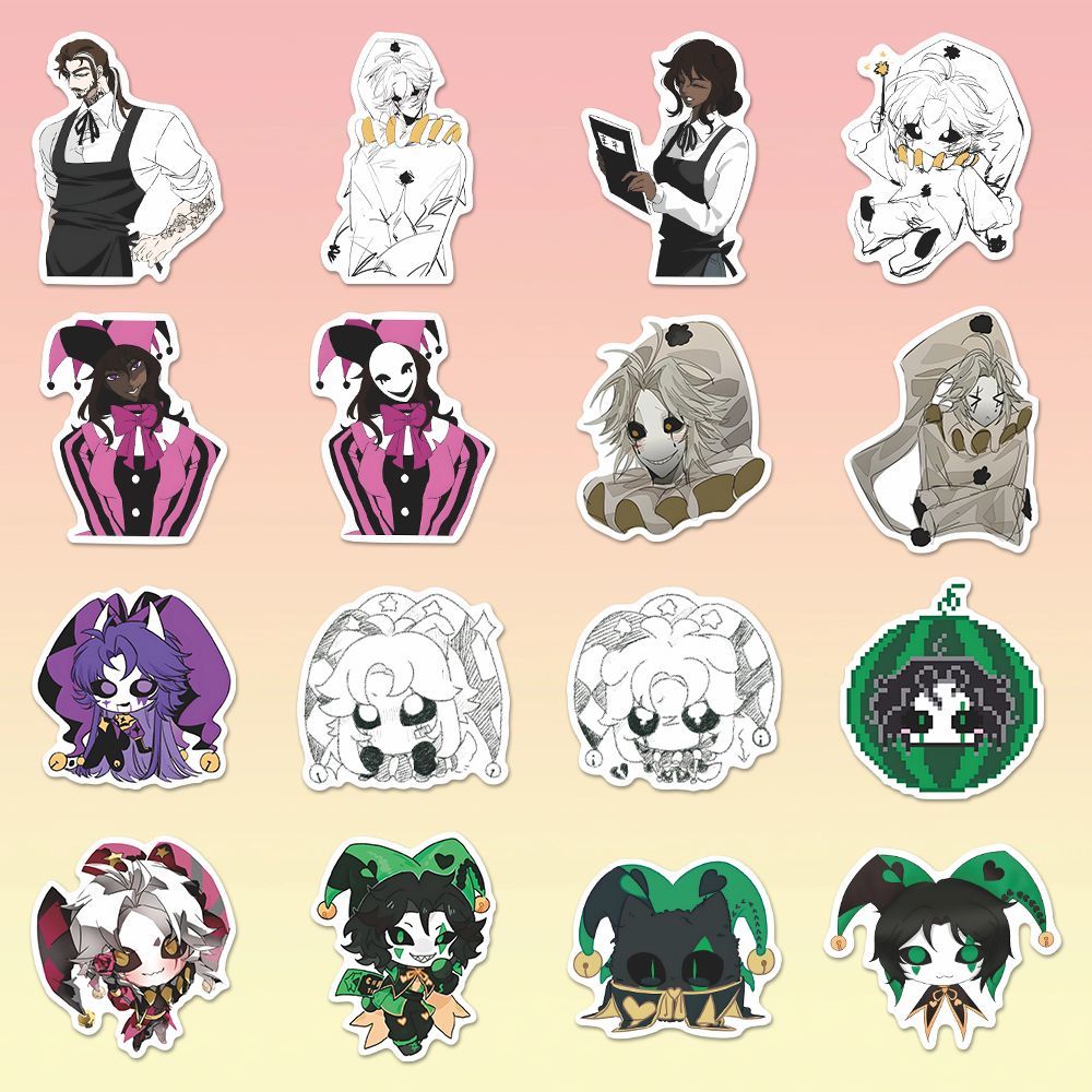 73PCS 프리크 서커스 피에로 애니메이션 스티커 만화 - Laptop Accessories All 리뷰 및 가격