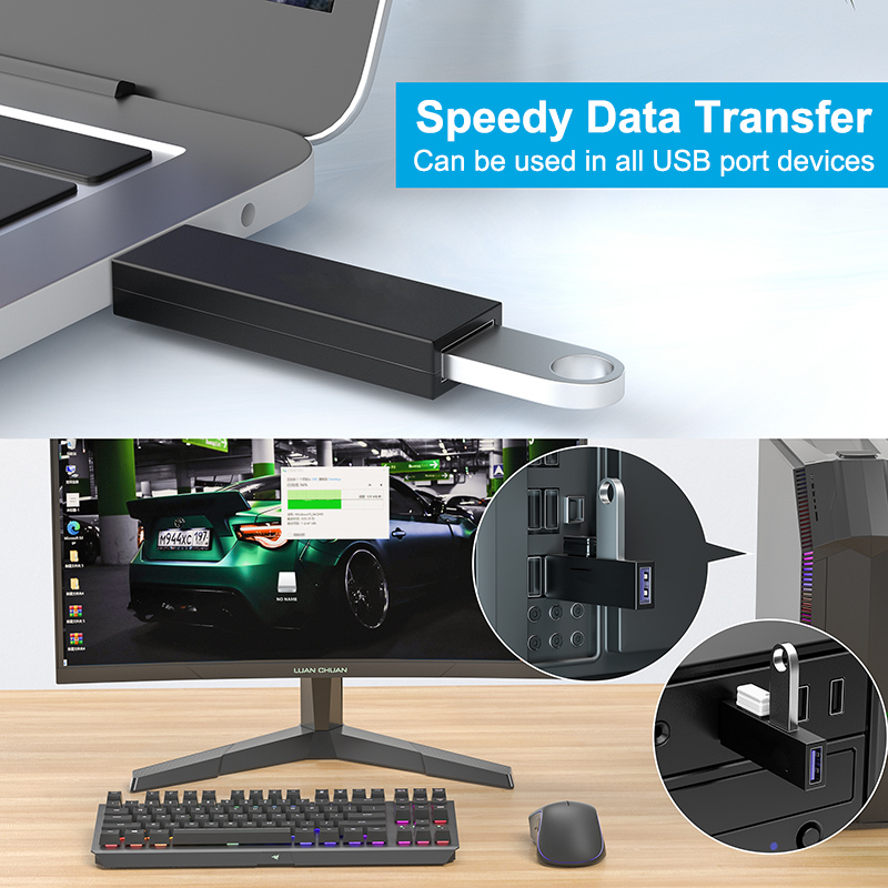 허브 Usb 분배기 하나의 3.0 및 두 개의 2.0  - Laptop Accessories For Programmers 리뷰 및 가격