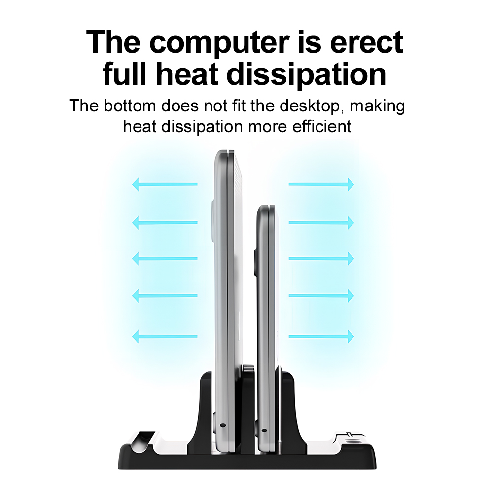 4in1 노트북 스탠드 수직 조절 가능 폭 절약형 데스 - Laptop Stand Riser 리뷰 및 가격