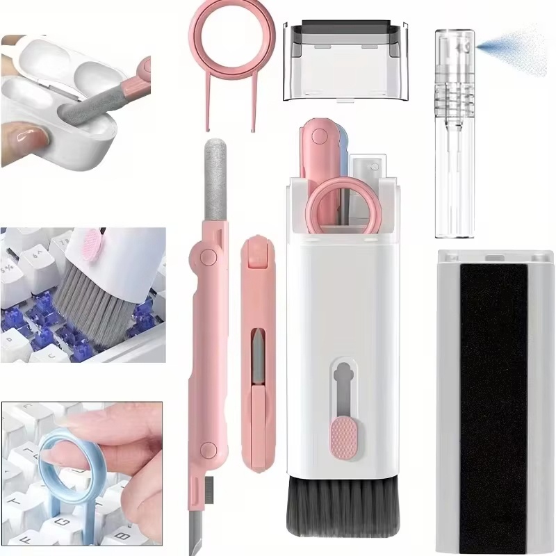 7 in 1 이어폰 청소 브러쉬 키트, 키보드 청소 펜 - Laptop Extra Accessories 리뷰 및 가격