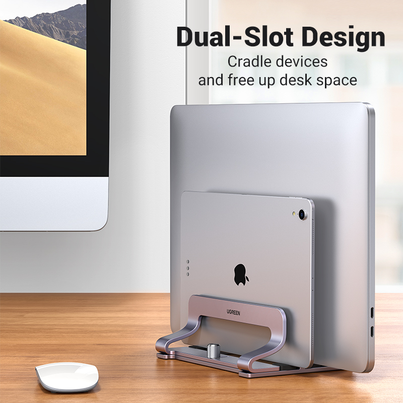 UGREEN-수직 노트북 스탠드 홀더, 접이식 알루미늄 - Laptop Stand Riser 리뷰 및 가격