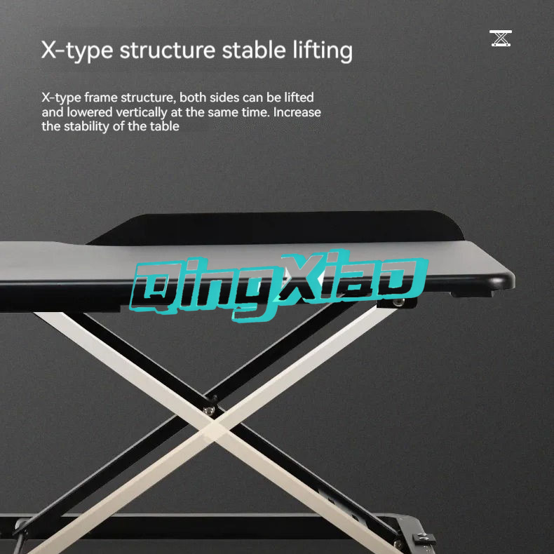 공압식 높이 조절 스탠딩 데스크 라이저 이중 레이어 모 - Laptop Stand Riser 리뷰 및 가격