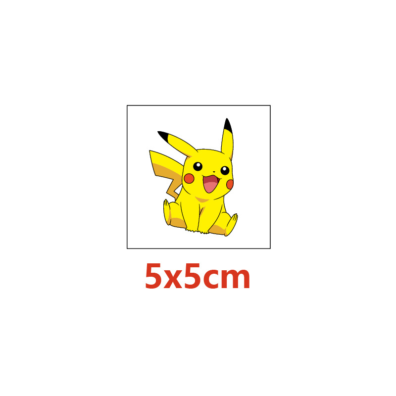 5*5cm 20pcs 포켓몬 피카추 문신 스티커 어린이 - Laptop Accessories All 리뷰 및 가격
