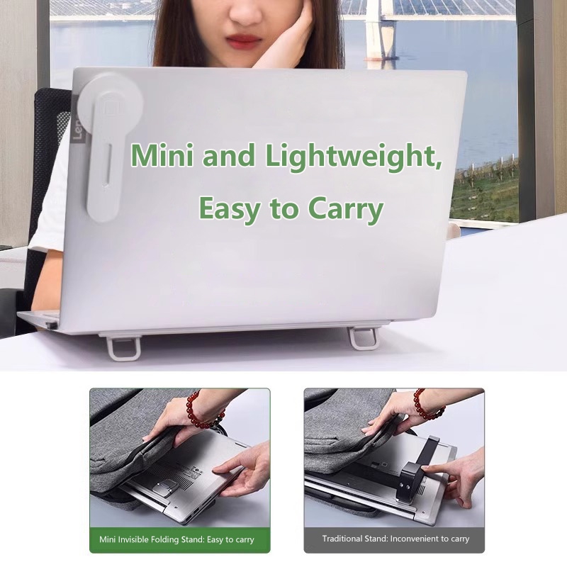 휴대용 미니 노트북 다리 스탠드 홀더 지원 키보드 라이 - Laptop Stand Riser 리뷰 및 가격