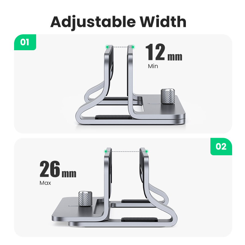 UGREEN MacBook Air Pro 용 수직 노트 - Laptop Stand Riser 리뷰 및 가격