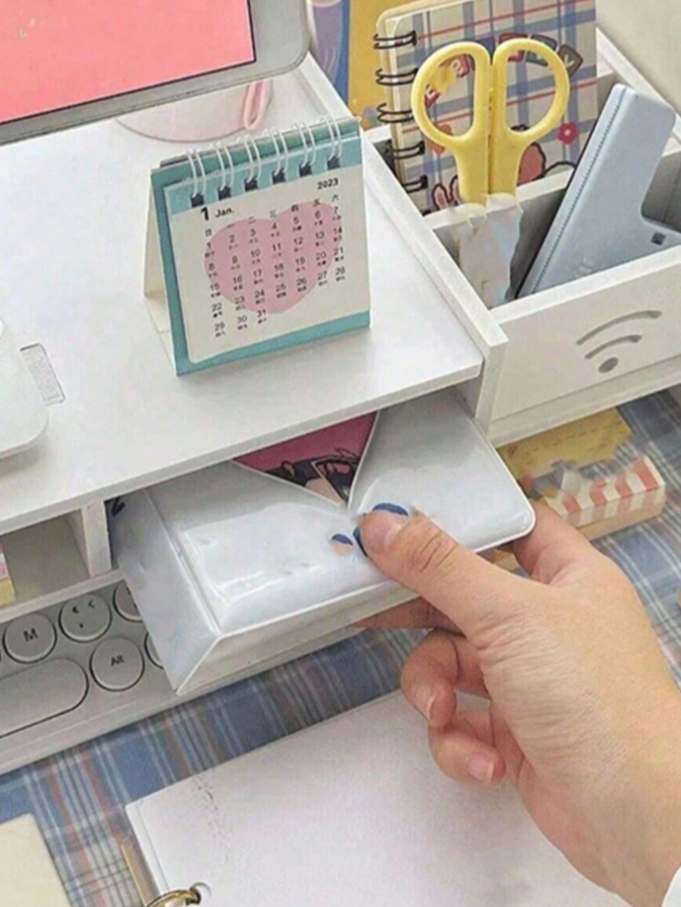 모니터 라이저 스탠드(서랍 포함), 다기능 데스크탑 정 - Laptop Stand Riser 리뷰 및 가격