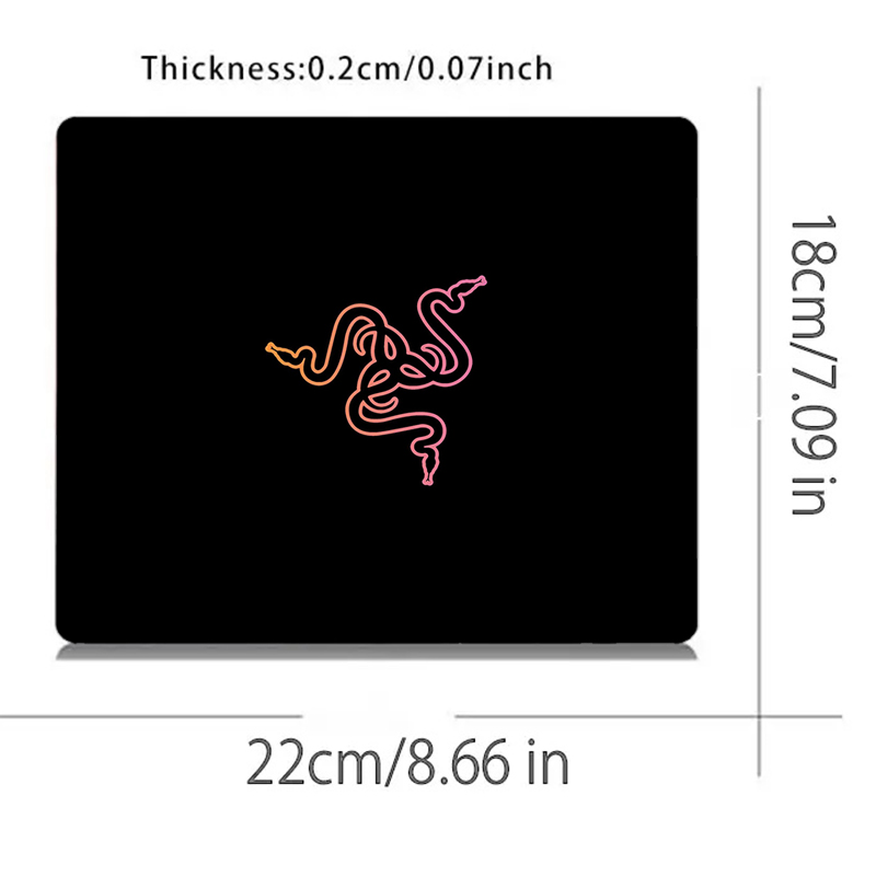 레이저 럭셔리 마우스 패드 애니메이션 게이머 데스크 매 - Laptop Accessories For Programmers 리뷰 및 가격