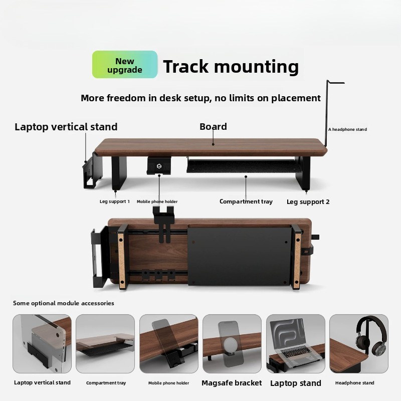 핫세일! 호두나무 모니터 스탠드 라이저 모듈형 데스크탑 - Laptop Stand Riser 리뷰 및 가격
