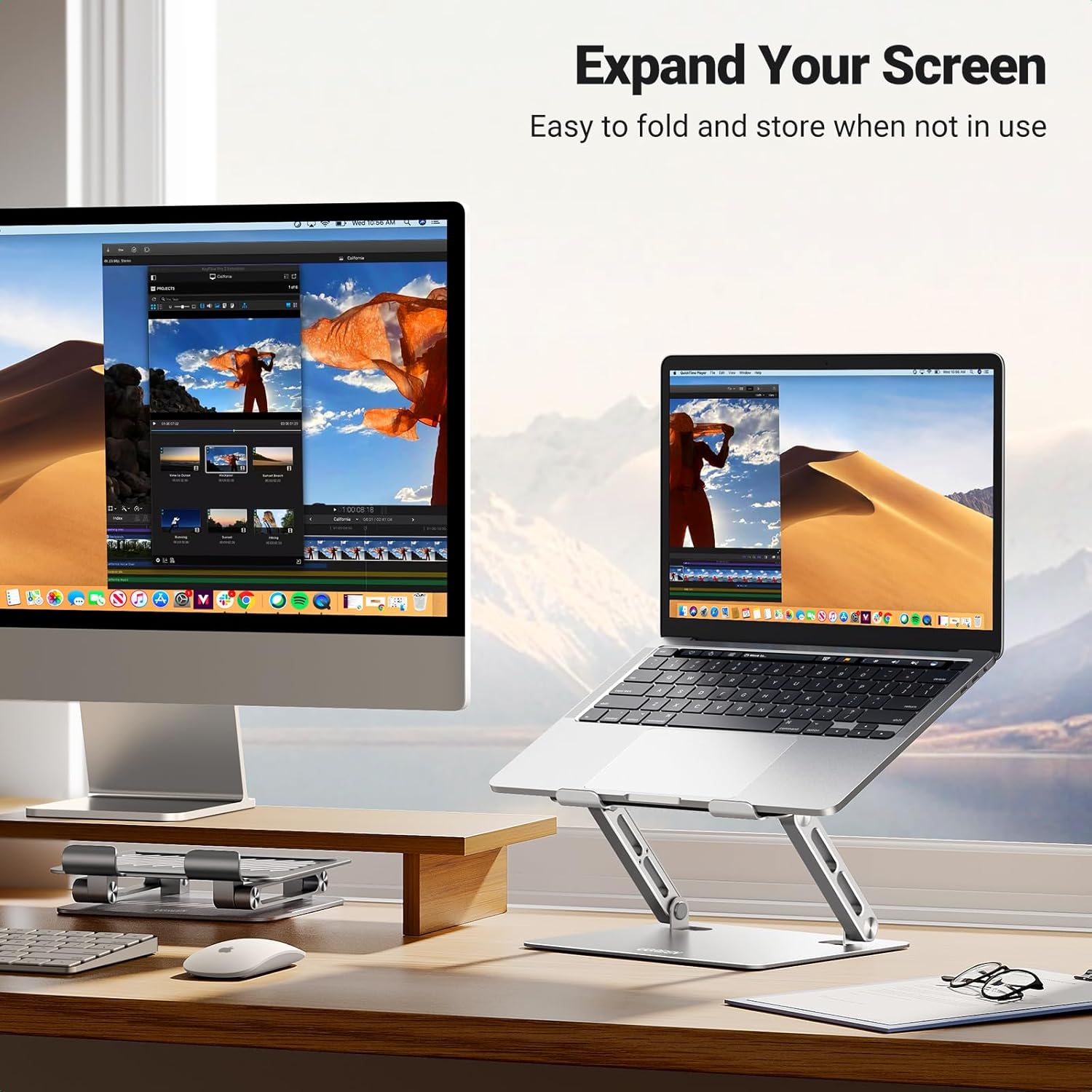 UGREEN 노트북 스탠드, 열 통풍 기능이 있는 조절 - Laptop Stand Riser 리뷰 및 가격