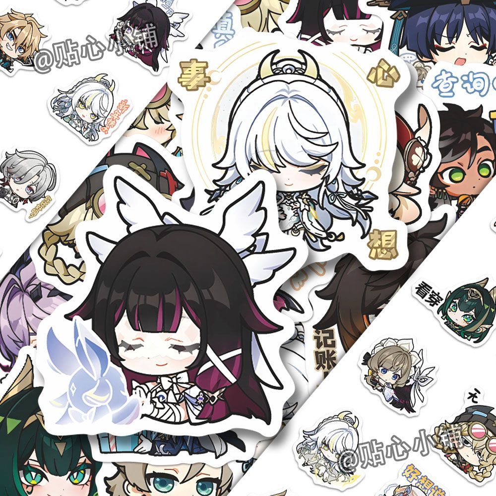 64PCS Genshin Impact Moon Maid - Laptop Accessories All 리뷰 및 가격