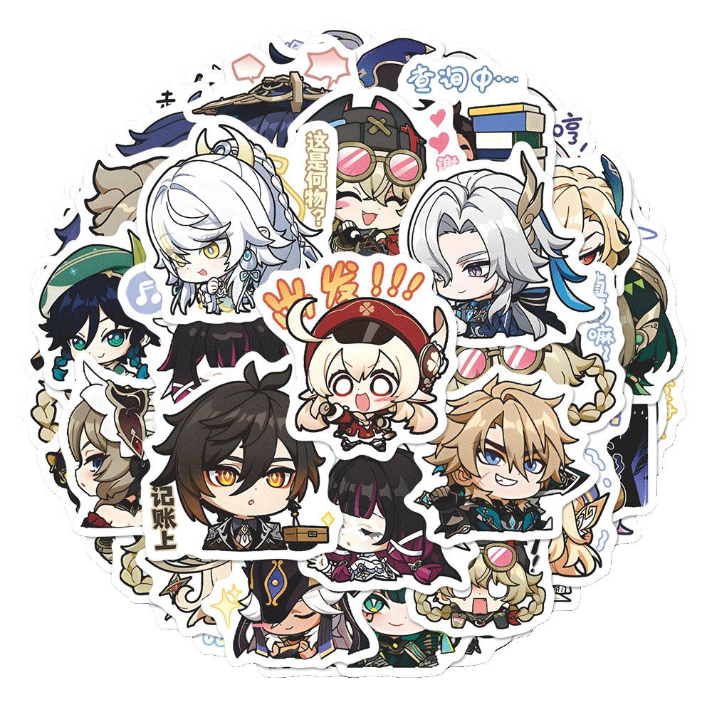 64PCS Genshin Impact Moon Maid - Laptop Accessories All 리뷰 및 가격