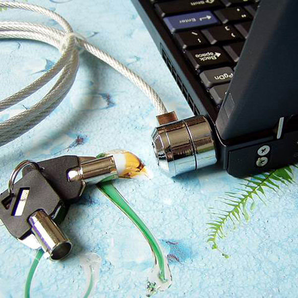 노트북 PC 컴퓨터용 키가 있는 노트북 보안 잠금장치, - Laptop Lock Cable 리뷰 및 가격